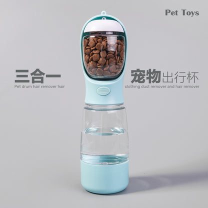 Dog water bottles with food containers, travel dog water bowls, portable pet dispensers, dog gift accessories, essential items for walking and hiking dogs 带食物容器的狗水瓶，旅行小狗水碗，便携式宠物分配器，狗礼品配件，遛狗和远足的小狗必需品 - 宠物友好型户外用品 - Zhongshan Star Trade