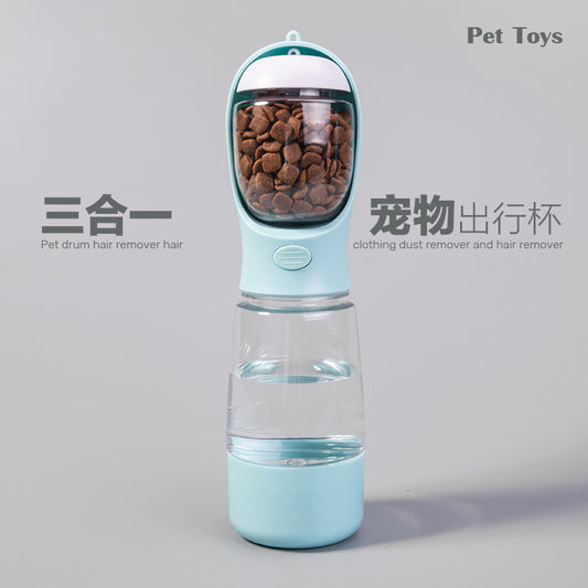 Dog water bottles with food containers, travel dog water bowls, portable pet dispensers, dog gift accessories, essential items for walking and hiking dogs 带食物容器的狗水瓶，旅行小狗水碗，便携式宠物分配器，狗礼品配件，遛狗和远足的小狗必需品 - 宠物友好型户外用品 - Zhongshan Star Trade