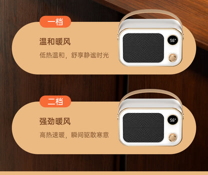 New cross - border warm air blower, high - power heater, ceramic PTC household smart electric heater, portable little sun 新款跨境暖风机大功率取暖器陶瓷PTC家用智能电暖器便捷式小太阳 - Zhongshan Star Trade