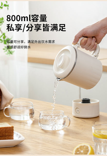 German small travel outdoor kettle, foldable electric kettle, household kettle, stainless steel portable electric kettle