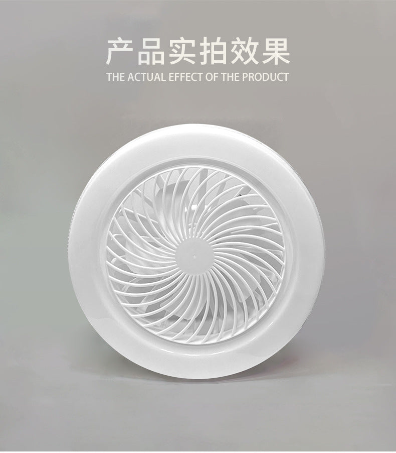 led fan light e27 screw-down, home living room and kitchen ceiling fan light, remote control setting, bedroom bulb ceiling fan light