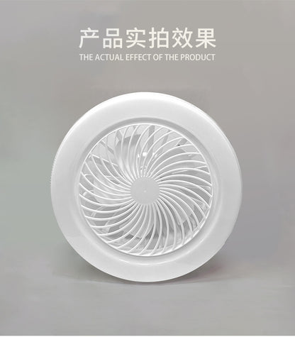 led fan light e27 screw-down, home living room and kitchen ceiling fan light, remote control setting, bedroom bulb ceiling fan light
