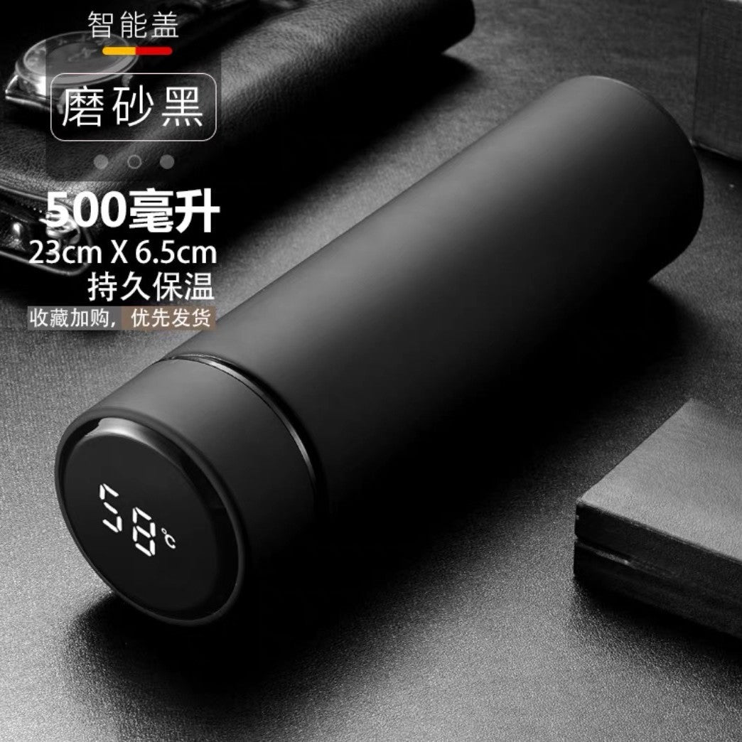 Stainless steel 316 smart water cup for business use with tea strainer 保温杯不锈钢316智能水杯商务带茶漏 - Image 13