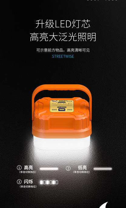 Outdoor mini camping lamp, three - level adjustable ABS warm light tent, light strip hook design camp lamp 户外迷你露营灯三档调节ABS暖光帐篷灯带挂钩设计营地灯 - 太阳能LED露营灯 - Zhongshan Star Trade