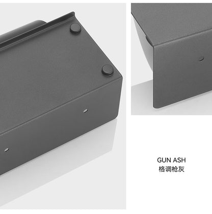 Toilet paper rack 304 stainless steel toilet paper box storage rack Wall-mounted sanitary tissue paper rack paper box