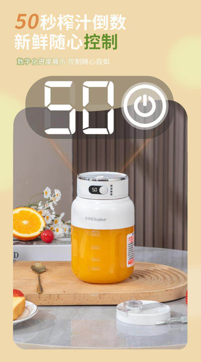 2026 New model juicer, portable juicer cup, juicer, fruit milkshake, fruit and vegetable double cup, ton ton bucket