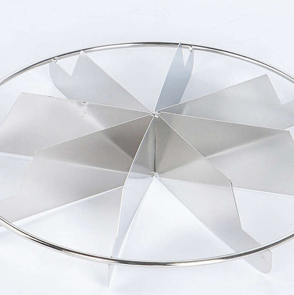 Stainless steel pizza knife cake splitter, circular multi-functional fruit slice knife, pie cutter, 6-blade splitter Zhongshan Star Trade
