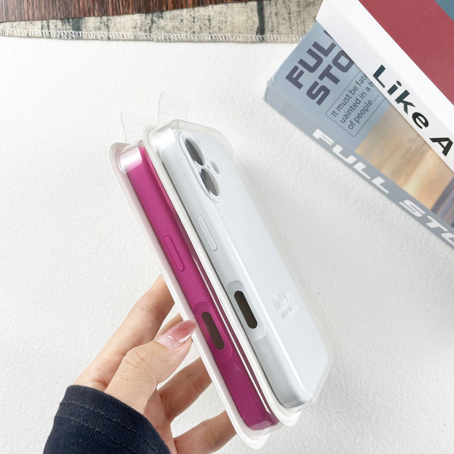 Liquid silicone Apple 17 phone case, iphone16promax/15/14 all-in-one anti-drop skin-feel protective cover