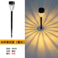 led solar light and shadow lawn lights, outdoor waterproof courtyard garden decorative atmosphere lights, landscape lights