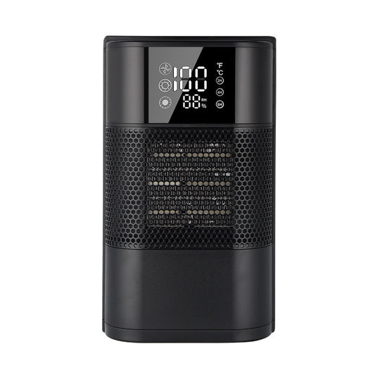 Space heater, 1300W portable electric heater for indoor use, office PTC ceramic heater with remote control, thermostat, 60° Shake head, 12H timer, 5 modes, safe and quiet room heater for bedrooms - 电暖器 - Zhongshan Star Trade