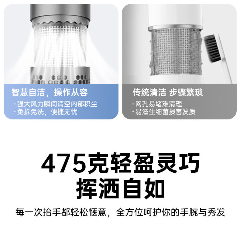 Miniso household high-speed hair dryer, high-power intelligent constant-temperature quick-drying negative ion hair dryer