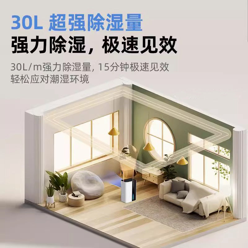 Dehumidifier, negative ion air purifier, aromatherapy box, desiccant, the ultimate dehumidifier for the return of the south w