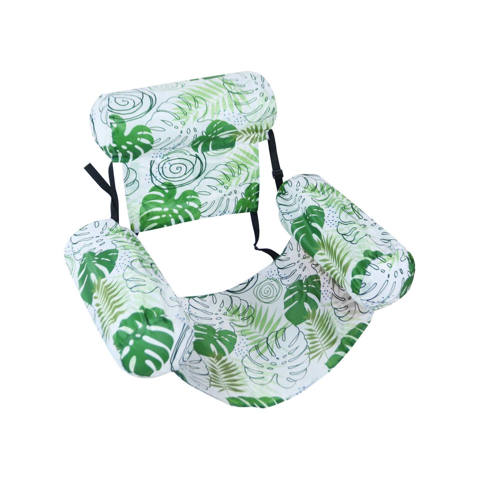 Adult inflatable swimming pool float pads, floating lounge chairs, thickened adult inflatable float strips, party summer water, beach and lake play float chairs成人充气泳池浮垫，漂浮躺椅，加厚成人充气浮条，派对夏日水上沙滩湖泊玩乐浮椅 - 水上玩具 - Zhongshan Star Trade - light green - 76*40.5*61cm