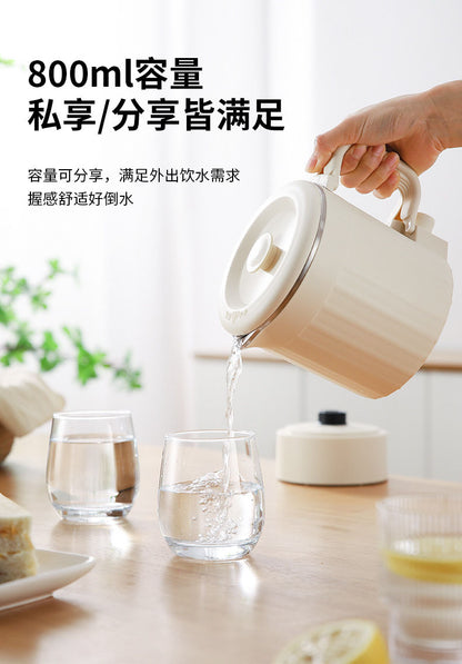 German small travel outdoor kettle, foldable electric kettle, household kettle, stainless steel portable electric kettle