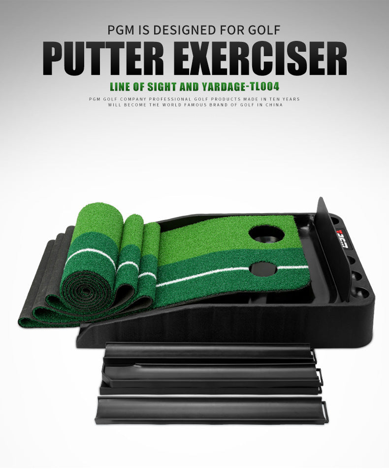 PGM putting practice machine, indoor golf, rubber-soled putting practice machine, golf equipment