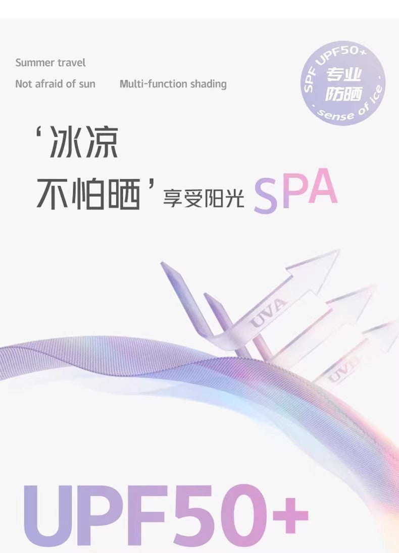 UV Sun Protection Face Mask with Neck Coverage UPF 50+ Face Shield Breathable Design for Summer Outdoor Activities