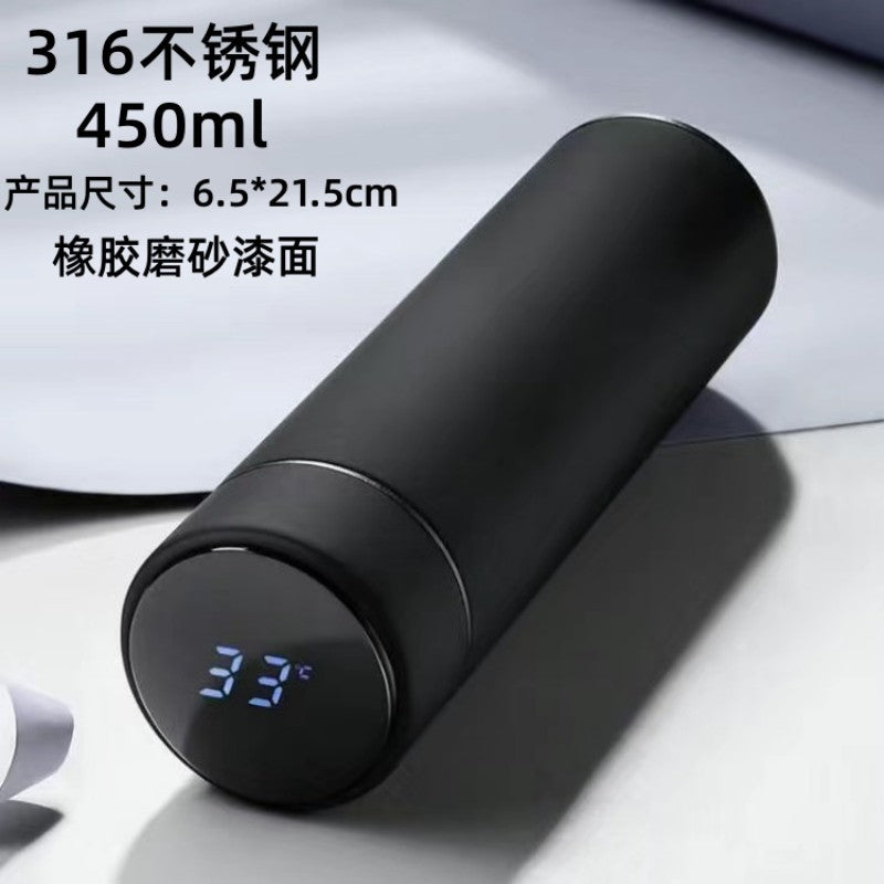 Stainless steel 316 smart water cup for business use with tea strainer 保温杯不锈钢316智能水杯商务带茶漏 - Image 15