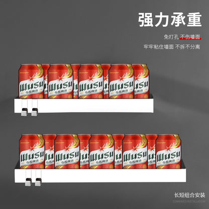 Bathroom shelf bathroom 304 stainless steel washbasin mirror shower room shower gel shelf free of punching