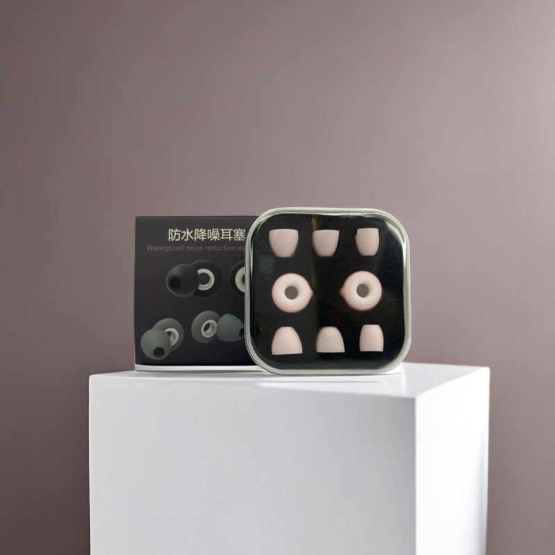 Professional waterproof, noise-reducing, silent and soundproof sleeping earplugs, split design, adult swimming waterproof earplugs