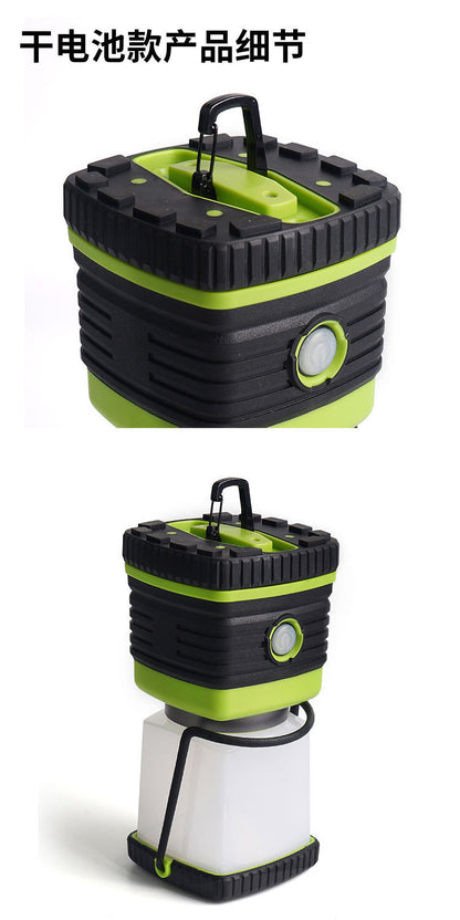 Outdoor high - intensity lighting camping lamp, light touch dimming waterproof camping portable lamp, multi - functional emergency light 户外强光照明野营灯 轻触调光防水露营手提灯多功能应急灯 - 太阳能LED露营灯 - Zhongshan Star Trade