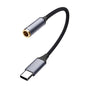 The 2-in-1 multi-functional Tpyec to 3.5mm headphone adapter charging port is suitable for mobile phones and tablets