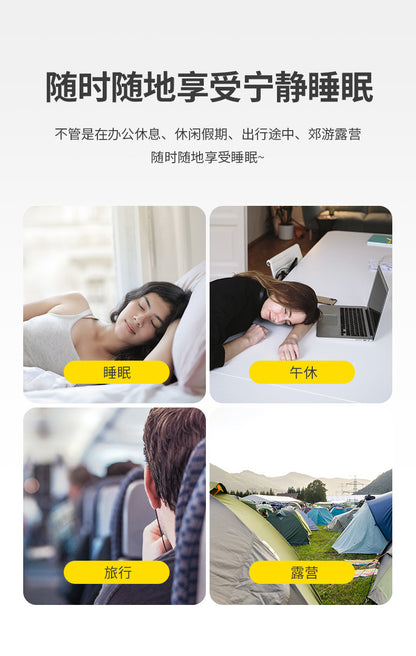 3D sponge eye mask - Sunscreen for sleep, adjustable tightness, breathable, three-dimensional tailored design, suitable for midday naps