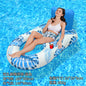 水上玩具 - 水上玩具 - Zhongshan Star Trade - light blue - 双孔网布躺椅浮排
