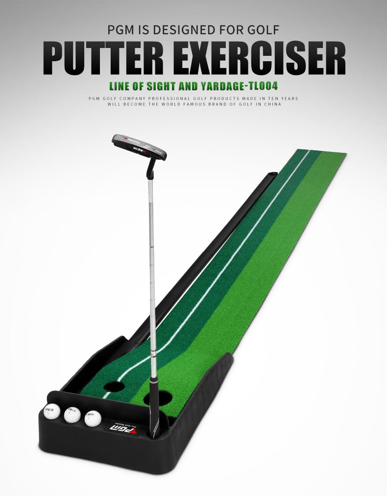 PGM putting practice machine, indoor golf, rubber-soled putting practice machine, golf equipment