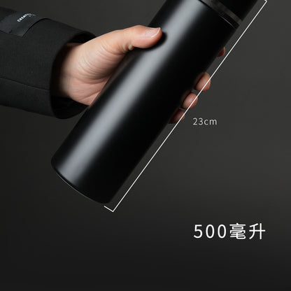 Stainless steel 316 smart water cup for business use with tea strainer 保温杯不锈钢316智能水杯商务带茶漏 - Image 28