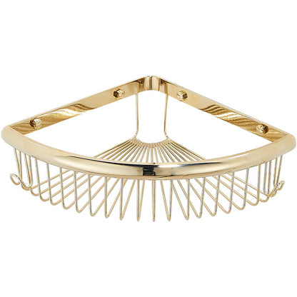 Bathroom triangular storage rack, bathroom net basket corner rack, non-perforated body wash rack, toilet corner storage rack