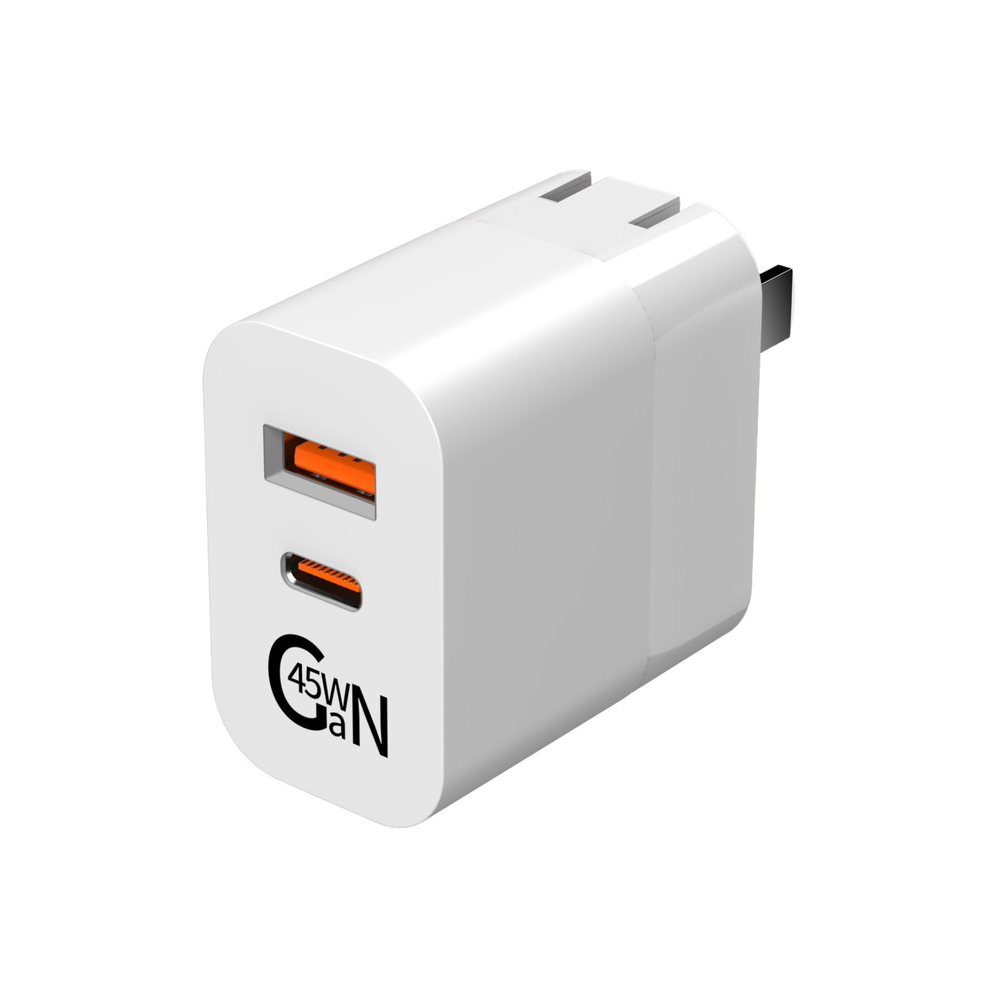 The PD45W GaN charger is compatible with Apple's ipnoe17 fast charging foldable foot 3C certified phone charger