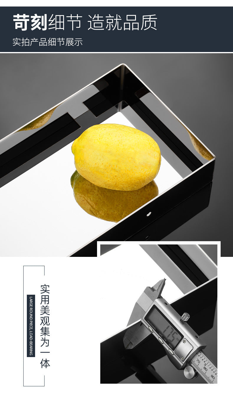 Bathroom shelf bathroom 304 stainless steel washbasin mirror shower room shower gel shelf free of punching