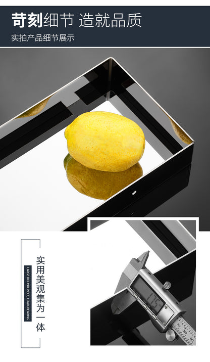 Bathroom shelf bathroom 304 stainless steel washbasin mirror shower room shower gel shelf free of punching