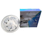 led fan light e27 screw-down, home living room and kitchen ceiling fan light, remote control setting, bedroom bulb ceiling fan light