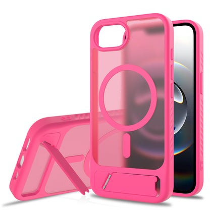 IPhone 17 Strong Magnetic Charging Invisible Stand phone case 17 Pro max Car phone case