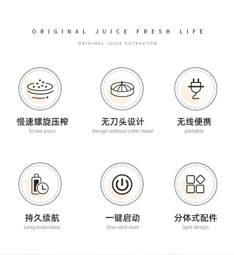 Home juicer, portable juicer, mini blender cup, multi-functional juicer, home juice machine