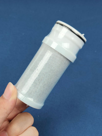 Pre-filter for kitchen faucet with anti-splash water function, made of ceramic activated carbon, for direct drinking water purification.