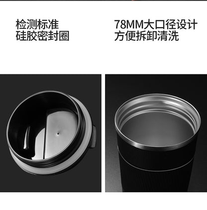 Vacuum insulated stainless steel travel cups, reusable coffee cups or water bottles with leak - proof LIDS, BPA - free, can keep beverages hot for 6 hours or cold for 12 hours 真空隔热不锈钢旅行杯，带防漏盖可重复使用的咖啡杯或水瓶不含 BPA 可使饮料保持热 6 小时或冷 12 小时 - 保温杯 - Zhongshan Star Trade