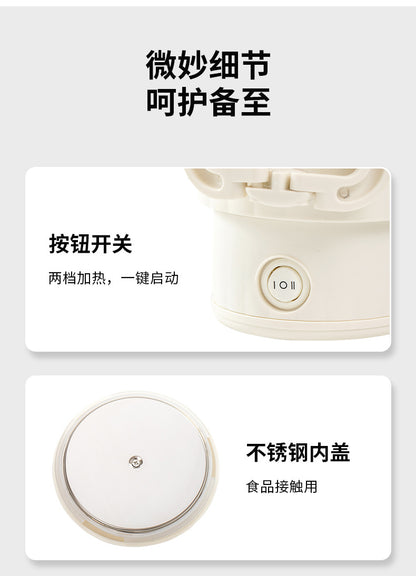 German small travel outdoor kettle, foldable electric kettle, household kettle, stainless steel portable electric kettle
