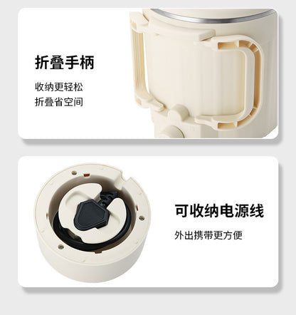 German small travel outdoor kettle, foldable electric kettle, household kettle, stainless steel portable electric kettle