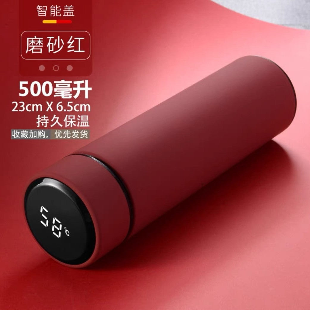 Stainless steel 316 smart water cup for business use with tea strainer 保温杯不锈钢316智能水杯商务带茶漏 - Image 12