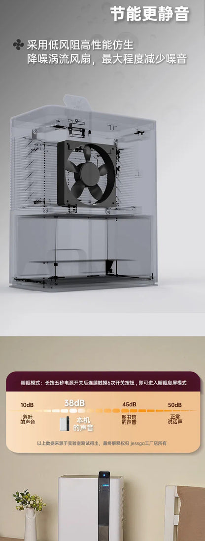 Household dehumidifier, silent and intelligent dehumidification artifact, air dryer, bedroom dehumidifier, household dehumidi