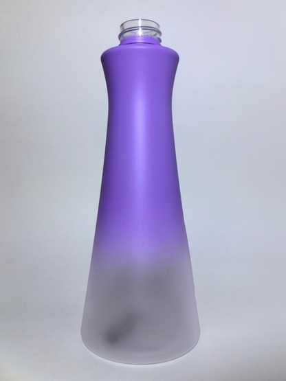 PET transparent bottle + purple matte color gradient + transparent   PET透明瓶+紫磨砂色渐变+透明 - 喷涂定制 - Zhongshan Star Trade - 如图样品 - PET透明瓶+紫色渐变+透明磨砂 - hj - PETtmp - zsjb - tmms - 012