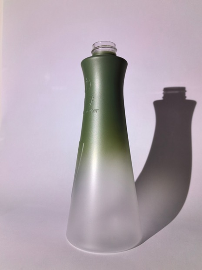 PET transparent bottle + green gradient + transparent matte finish   PET透明瓶+绿色渐变+透明磨砂 - 喷涂定制 - Zhongshan Star Trade - 如图样品 - PET透明瓶+绿色渐变+透明磨砂 - hj - PETtmp - lsjb - tmms - 013