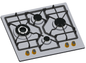 SJ - 22L/SJ - 22R   Stainless steel built - in 4 - hole gas stove stand for household multi - burner natural gas stove    SJ - 22L/SJ - 22R  不锈钢嵌入式四眼燃气灶架 家用多灶头天然气炉灶 - 炉架 - Zhongshan Star Trade