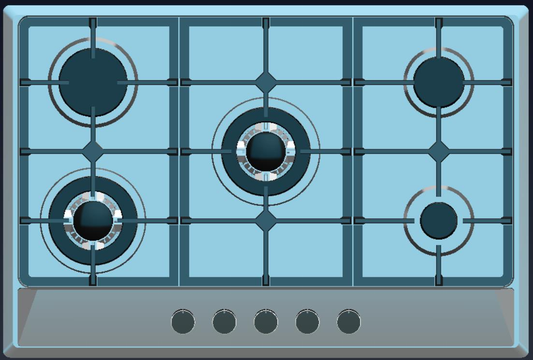SJ - 39LR/SJ - 39M   Stainless steel built - in 5 - hole gas stove stand for household multi - burner natural gas stove    SJ - 39LR/SJ - 39M  不锈钢嵌入式五眼燃气灶架 家用多灶头天然气炉灶 - 炉架 - Zhongshan Star Trade