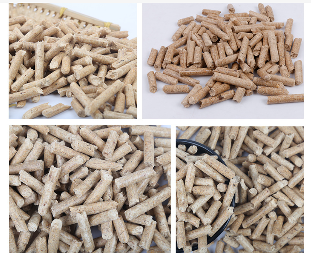 The biomass pellet combustion pellet larch boiler burns biomass pellet fuel