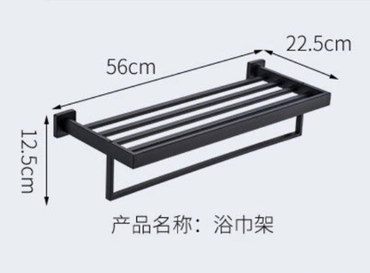 304 stainless steel bath towel rack, towel rack and shower room storage rack