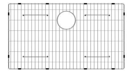 304 stainless steel bottom protective rack kitchen drain grid sheet no installation bowl dish sink tray holder