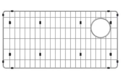 304 stainless steel bottom protective rack kitchen drain grid sheet no installation bowl dish sink tray holder